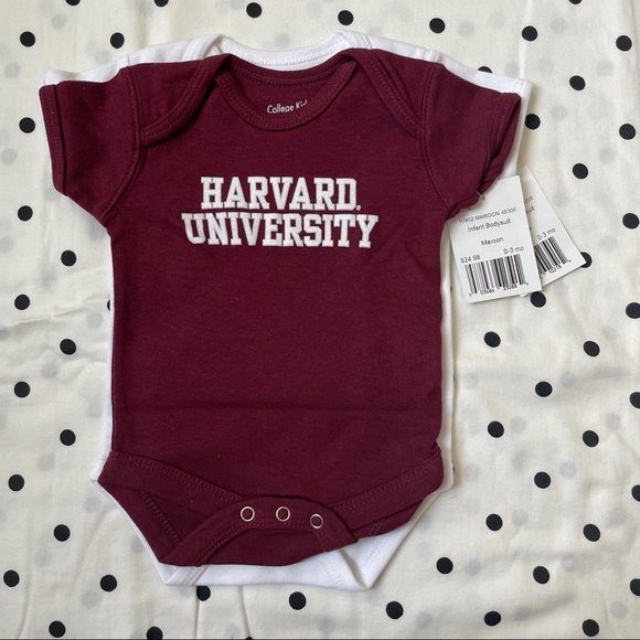 NWT Set of 2 Harvard University Bodysuits - Picture 6 of 6